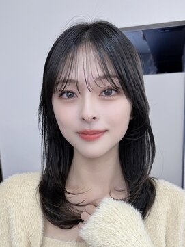 サンド 名古屋(sand) 韓国風/インナーカラー/縮毛矯正髪質改善/顔まわり/レイヤー