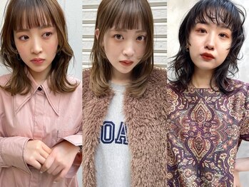 ラブハーツアンドビー ミナミセンバ(luve heart's And Be minamisemba)の写真/【女性STAFFのみ】ハイライト・インナーカラー・バレイヤージュなど最旬のデザインカラーで周りと差がつく!