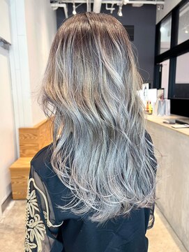 アイティーバイアルバム 藤沢店(IT by ALBUM) ルーツシルバー_エアリーロングピンクブラウン_ba478451