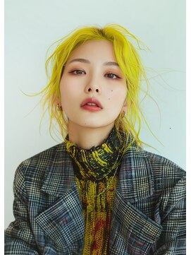 ディーン 栄店(DEAN) DEAN/イエローカラー/ダブルカラーインナーカラーケアブリーチ