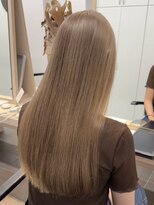 サロンドジョー(salon de joe)&nbsp;ケアブリーチダブルカラーインナーカラーハイトーン髪質改善