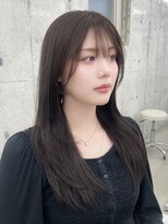 エヌアイ オモテサンドウ(ni omotesando)&nbsp;大人っぽ顔まわりカット/韓国トレンドレイヤーカット　上野