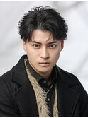 フェザーショートパーマ