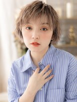 カバーヘア ブリス 上尾西口店(COVER HAIR bliss)&nbsp;フレンチカジュアルくせ毛風マッシュパーマh3上尾20代30代40代