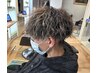 メンズカット＋カラー＋パーマ＋トリートメント「全種パーマ可能」