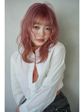 ロッジアート(Lodge art) pink beige × layer style