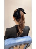 ☆*:.結婚式お呼ばれヘアアレンジ.:*☆