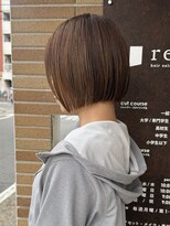 レクタ(recta)&nbsp;【透明感×ツヤ感】11レベルベージュカラーのナチュラルボブ