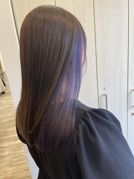 ラテ アトリエ(latte atelier) インナーカラー/ベージュカラー/メテオ