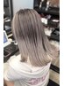 カット+カラー+ハイライトバレイヤージュエンドカラー等(２回ブリーチ)￥33000