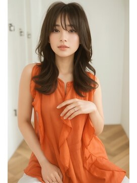 サードバイローラン(THiRD by ROULAND) 暗めカラーフェイスフレーミンググランマッシュ