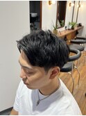アップバング/メンズカット/大人メンズ