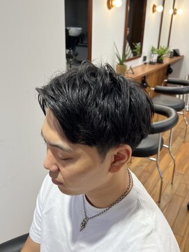 ザデイトウキョウ 表参道 青山(THE DAY TOKYO) アップバング/メンズカット/大人メンズ