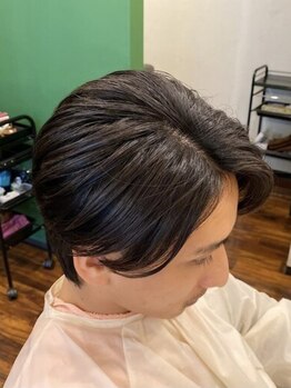 メンズルポゼヘアー(men's reposer hair)の写真/《下関/メンズ専門》毎日頑張る自分へのご褒美に☆忙しい日々の疲れを癒すリラックスタイムをご提供!