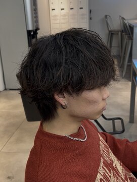 メンズフィール 東梅田店(MENS FEEL) 波巻きシャドウパーマ