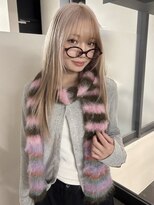 キオクエコ(KIOX eko)&nbsp;ホワイトベージュ/ハイトーンロング/名古屋ブリーチ