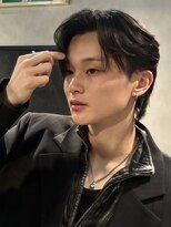 ページ(page,)&nbsp;耳かけ黒髪センターパート大阪心斎橋