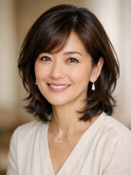 ヘアビータ 松前店(HAIR vita)の写真/明るくお洒落に白髪を自然にぼかす艶カラー*白髪を自然にぼかしつつ透明感と上品な色味で若々しい印象へ!