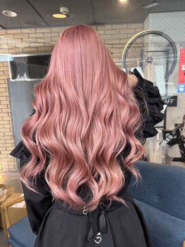 ラフ 難波店(LAFF) バレイヤージュ/シャドウルーツ/ハイライト/レイヤーカット