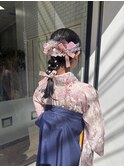 イメチェン/ピンクベージュ/アンブレラカラー/前髪/戸塚