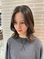 ニューヨークニューヨーク 三宮店(NYNY)&nbsp;ミディアムレイヤー×前髪なし