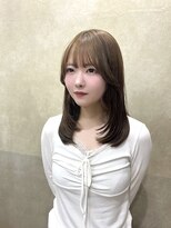 びゃんびゃん 江端店 レイヤー/ワンホンレイヤー/イメチェン/ミルクティーブロンド/