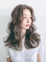 ソース 天王寺(SOURCE) 透明感♪ゆるふわミディアムパーマ