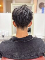 ホワイトストーン WHITE STONE 刈り上げセンターパート清潔感ショートフェード
