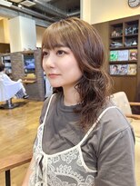ヘアー ドレッサー パワードール(Hair Dresser)&nbsp;30代、存在感ありのロングパーマ！