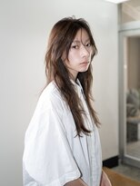 ポートラブ(Portlove)&nbsp;ロングレイヤー　顔まわりレイヤー　ハッシュカット　韓国ヘア