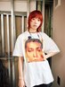 カット＋ケアカラー＋1stepTR ￥9990