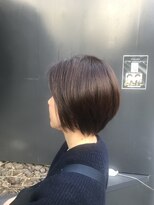 シャインヘアフラッペ 新百合ヶ丘2号店(Shine hair frappe)&nbsp;shine hair frappe   ラウンドショートボブ！
