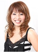 軽めのナチュラルパーマスタイル