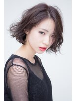 イロドリ ヘアーデザイン(IRODORI hair design) IRODORI　切りっぱなし外はねボブ　［西尾一寛］