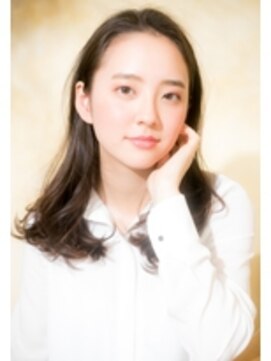 オハナ(ohana) 【ohana/表参道】大人可愛いワンサイドセミウェットセミディ。