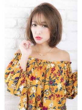 プライズ 池袋店(prize) ショートボブ＿伸ばしかけ＿ブラウンカラー【池袋】99