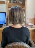 切りっぱなしボブ