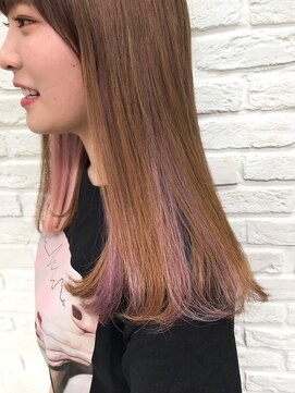 アンククロス 表参道(ANKH CROSS) ピーチラベンダーカラー