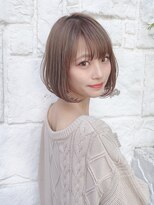 ラミ(L'ami)&nbsp;【吉田 丞】お洒落なベーシックボブ＋透明感ベージュ