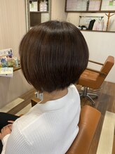 トランキーユ(hair salon tranquille) ショートボブ