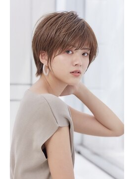 ミチオ ノザワ ヘアサロン ギンザ(Michio Nozawa HAIR SALON Ginza) 小顔ショート×似合わせカット オリーブアッシュ【瀧上丈司】