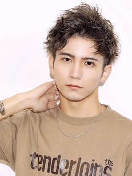 リップス 池袋(LIPPS) 遊び心のあるアップバングヘア！【スピアシャープショート】