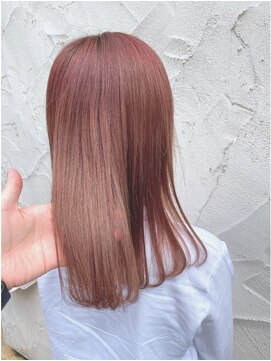 ヘアリゾートエーアイ 高田馬場店(hair resort Ai) ピンクベージュ