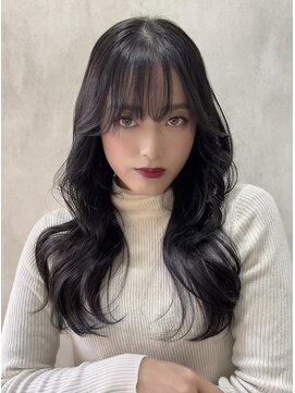 ロンドアヴァントゥス 池袋(Lond aventus) 韓国レイヤーくびれヘア、ショコラベージュ