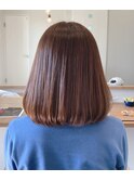 コロン♪と丸みある上品な大人ミディボブ!!