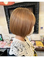 ボアップ 松山店(boappu)&nbsp;#ミニボブ#ミルクティーベージュ