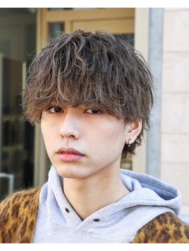 オーシャントーキョー(OCEAN TOKYO) メンズスパイラルマッシュメッシュツーブロック