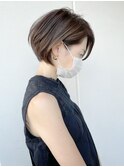 30代/40代/50代・絶壁解消・小顔前下がりショートボブ