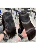 【髪質改善縮毛矯正＋treatment税込¥16500】髪質改善縮毛矯正