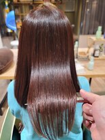 ヒライス 千歳船橋(Hiraeth)&nbsp;髪質改善カラー『暗く沈んだ髪を明るく魅せるオレンジブラウン』